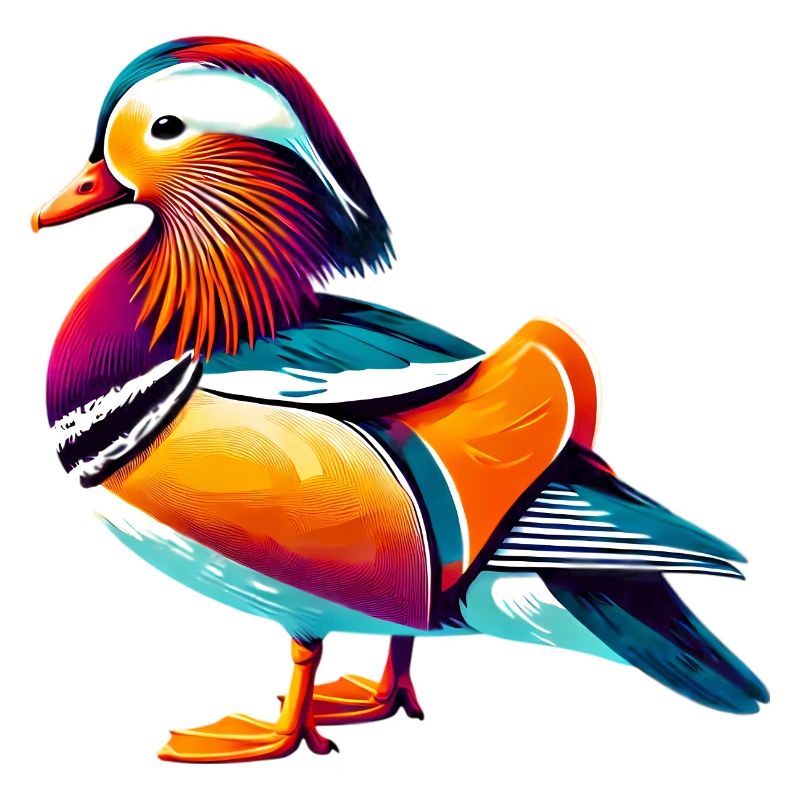 Mandarin duck
