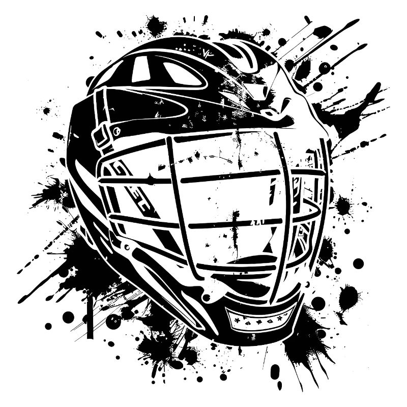 Lacrosse hjelm