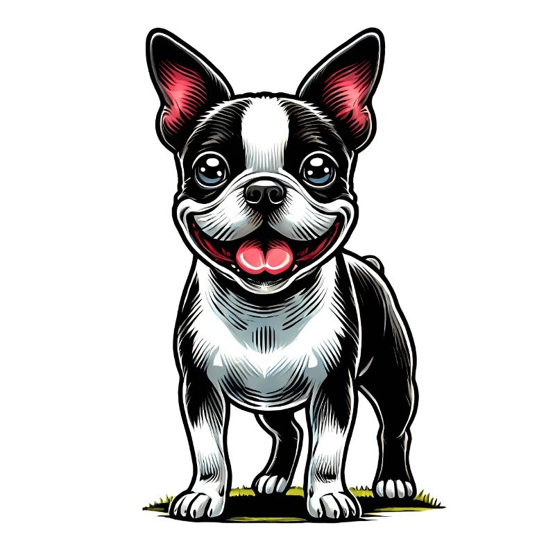 Chien Bostie mignon