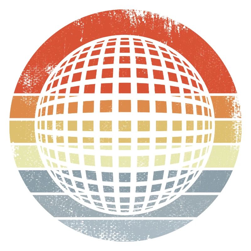 Vintage 80er Disco