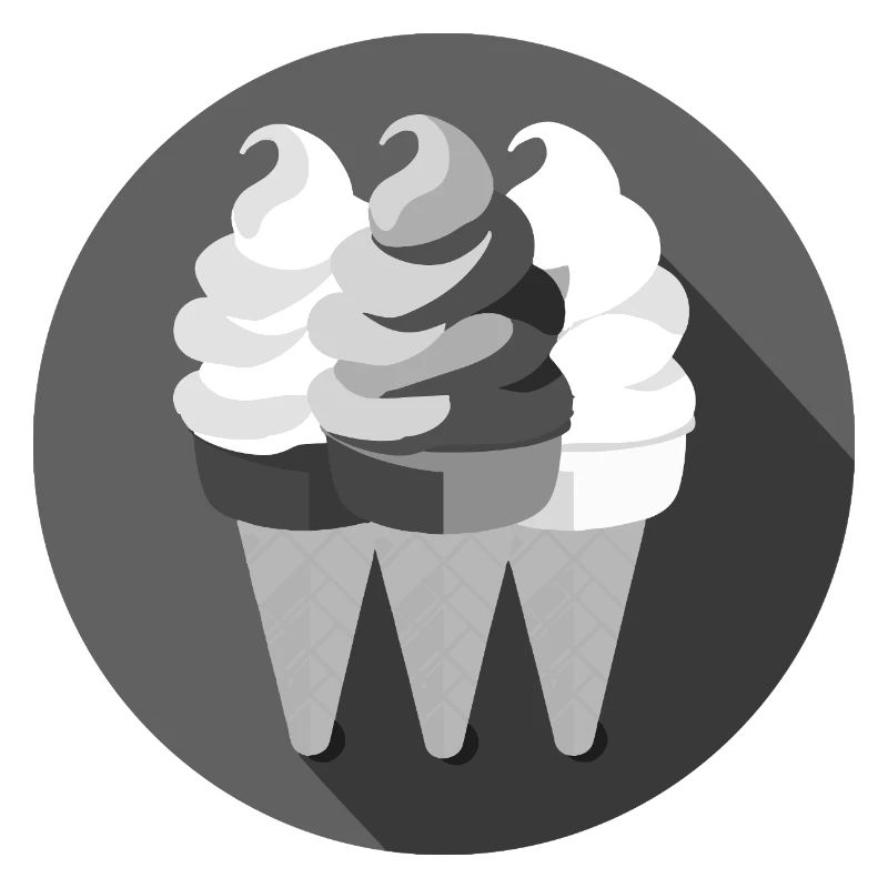 Eiswaffeln Skizze