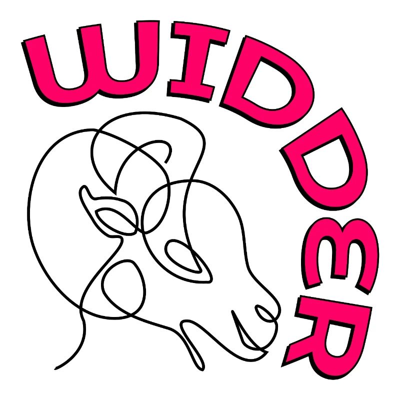 WIDDER SCHAFE BOCK STERNZEICHEN GEBURTSTAG