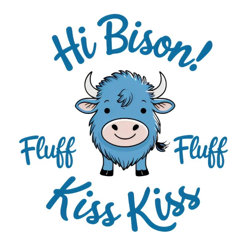Hi Bison Fluff Fluff