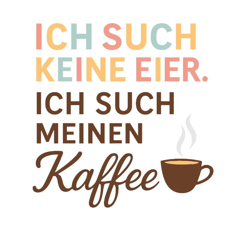 Je ne cherche pas un motif œuf-café