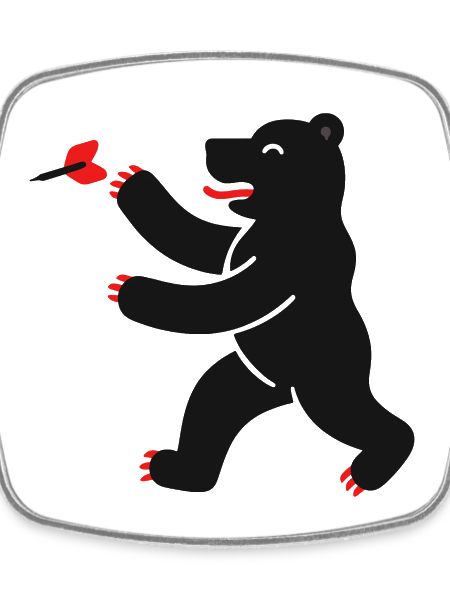 Bear at darts