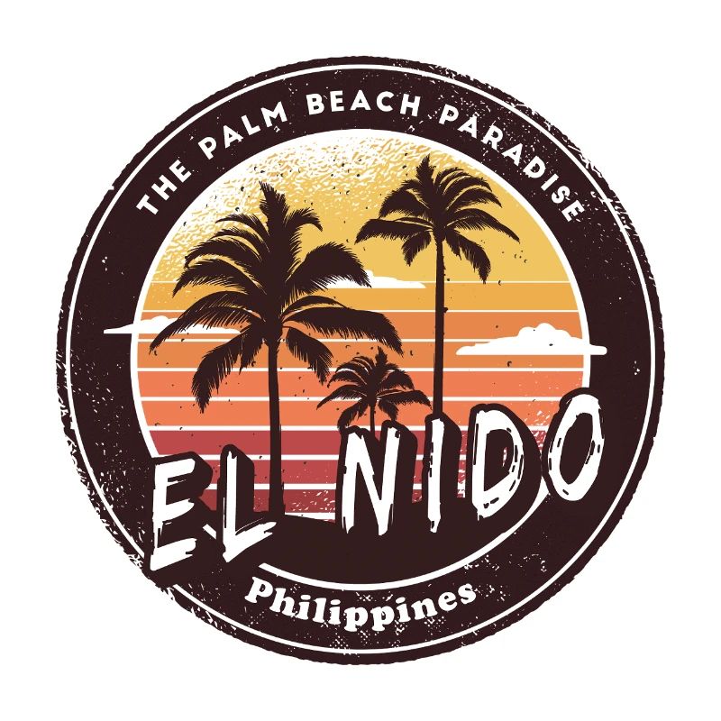 El Nido Philippines Plage Palmiers Design