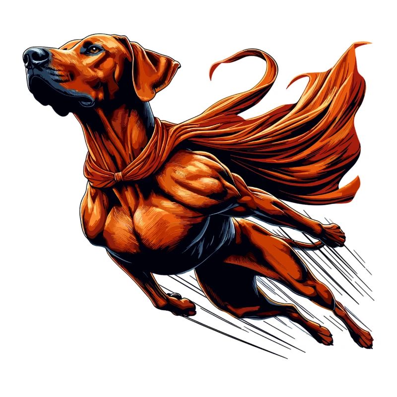 Super Hund Rhodesian Ridgeback RR Ridgie Geschenk