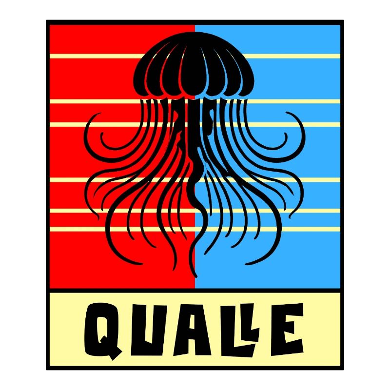 Jellyfish – Retro Design