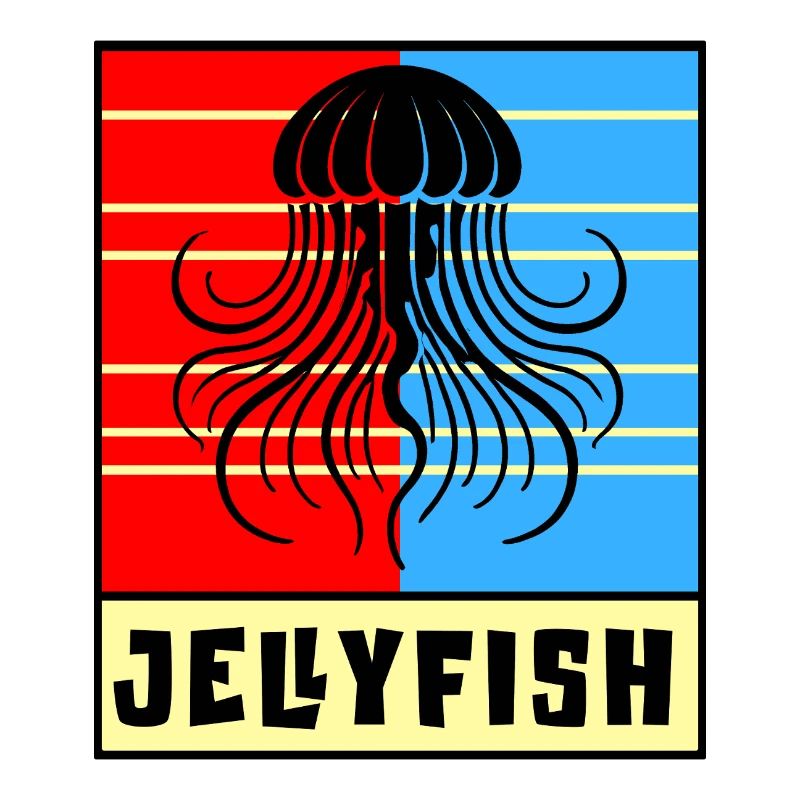 Méduse – Design rétro