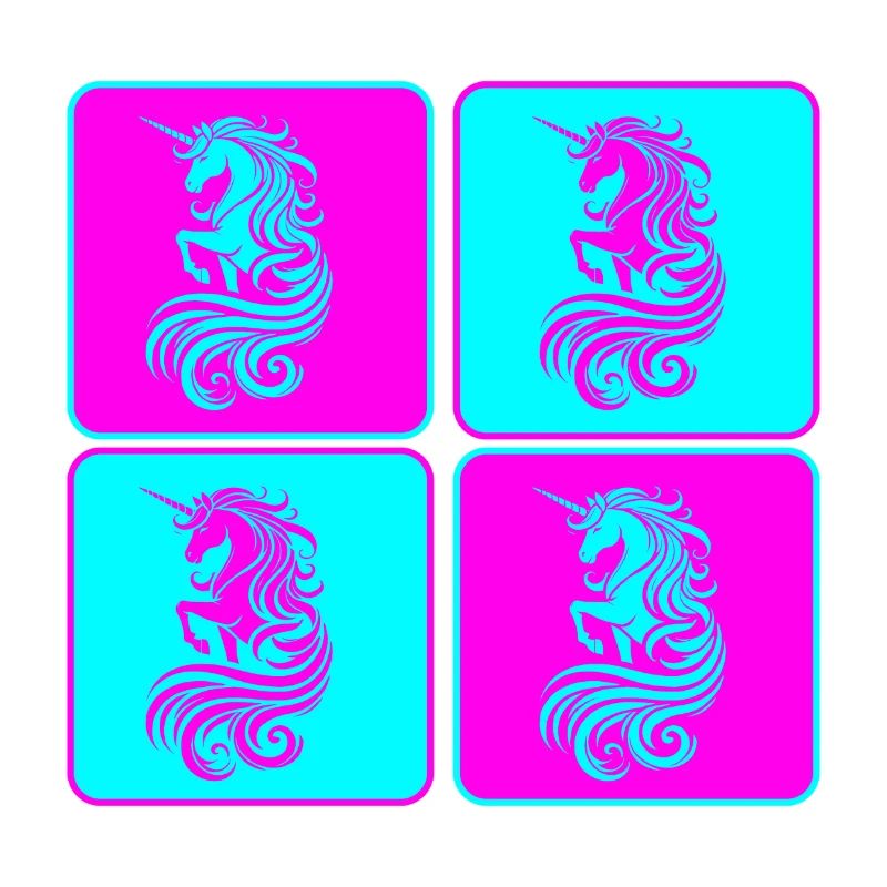 Magical Unicorn Pop Art