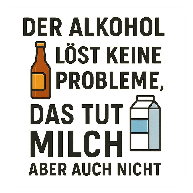 Alcohol does not solve any problems