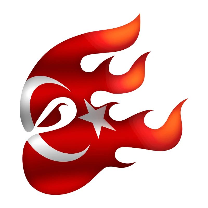 Drapeau de la Turquie - Turquie - Ninja