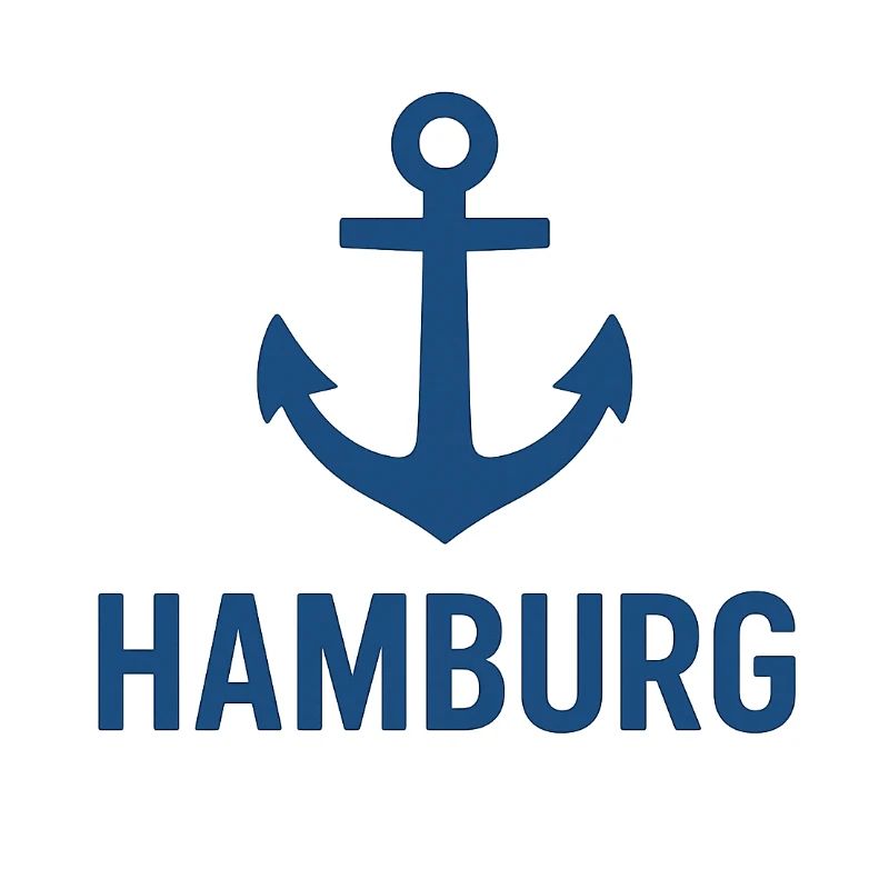Hamburg with anchor