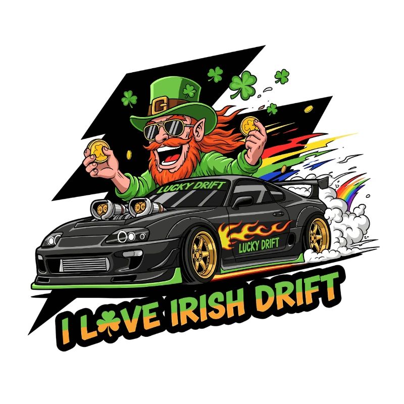T-shirt de célébration de l’Irish Drift