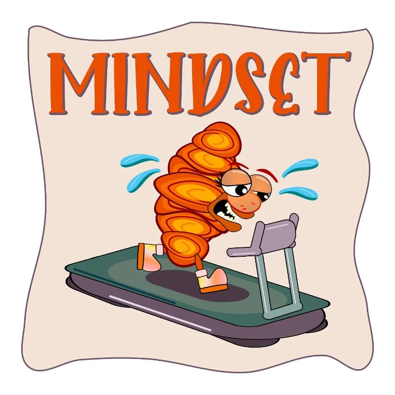CROISSANT RUNNER FUNNY MINDSET