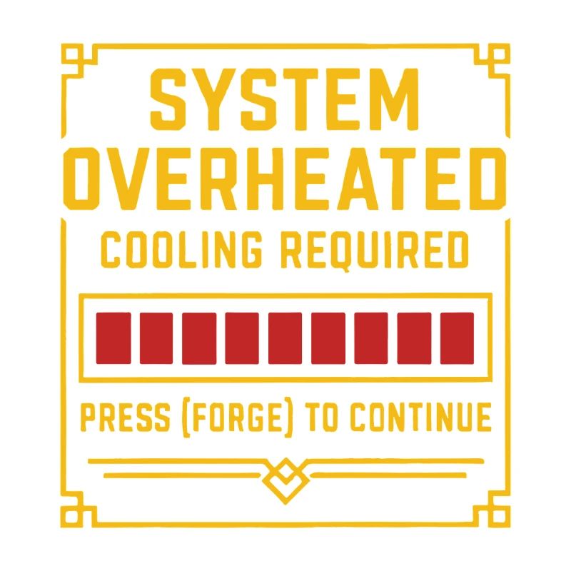 Systemübhitzung – Forge T-Stück