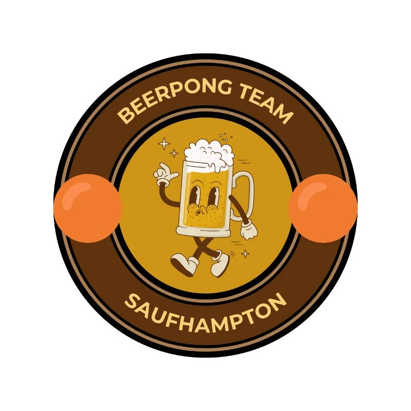 Beer Pong Team Saufhampton Logo