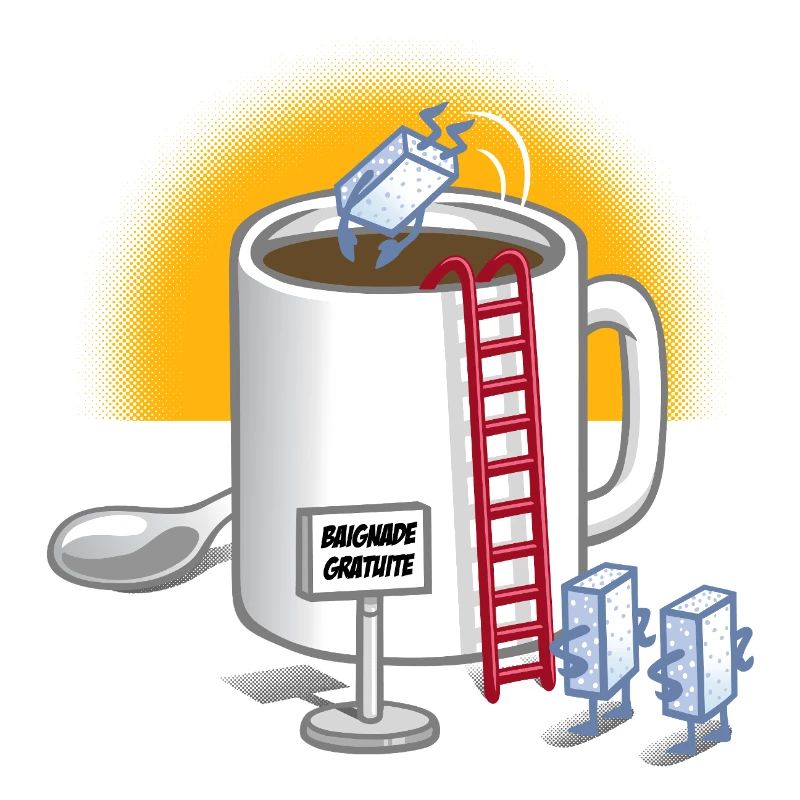 Coffee and sugar