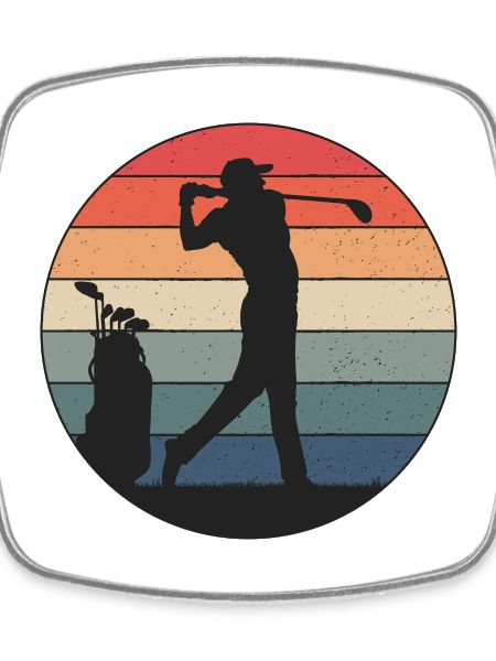 Golfer hits just right