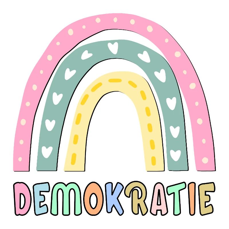 KINDER REGENBOGEN DEMOKRATIE