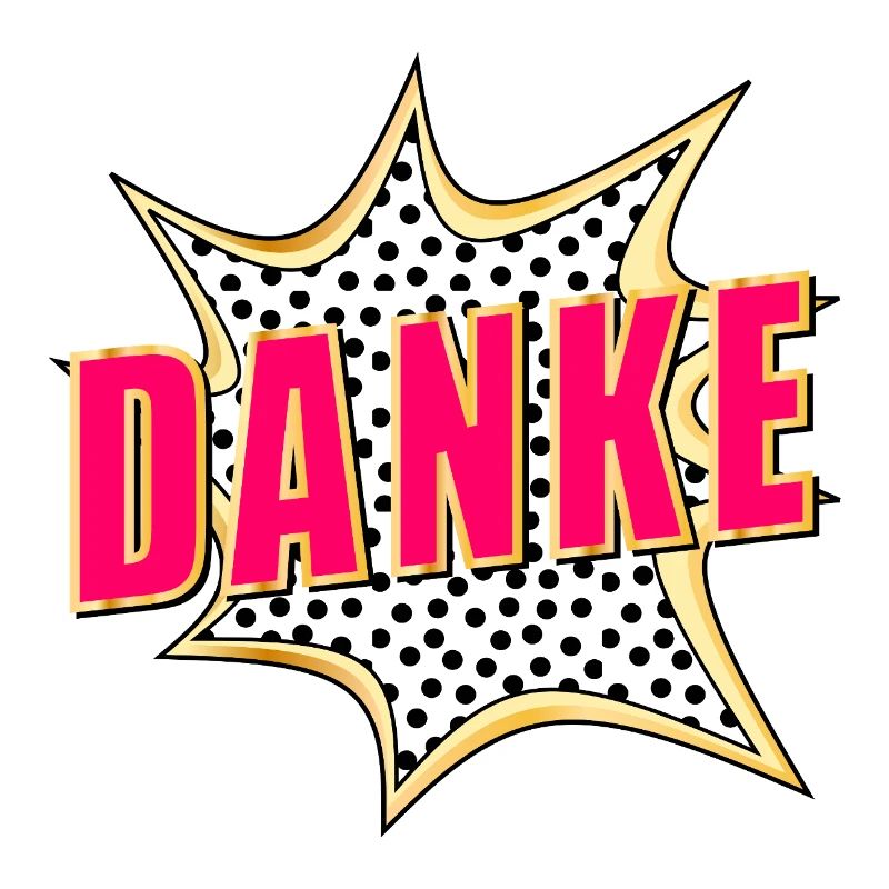 DANKESCHÖN DANKE POP-ART