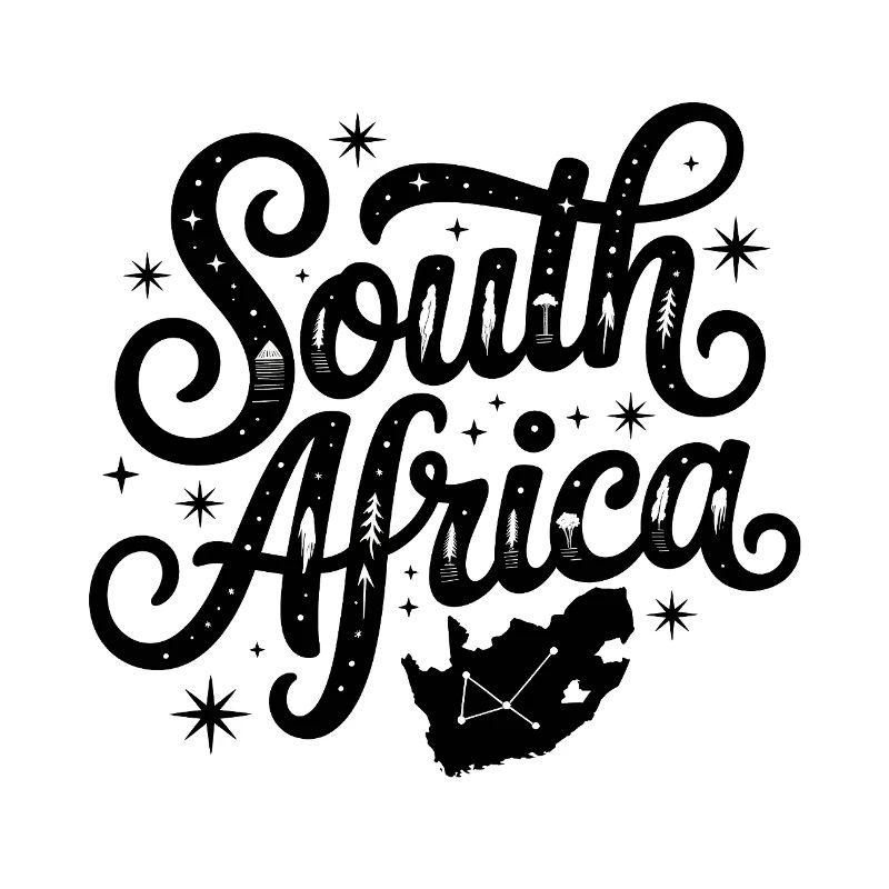 Afrique du Sud - Conception de souvenirs