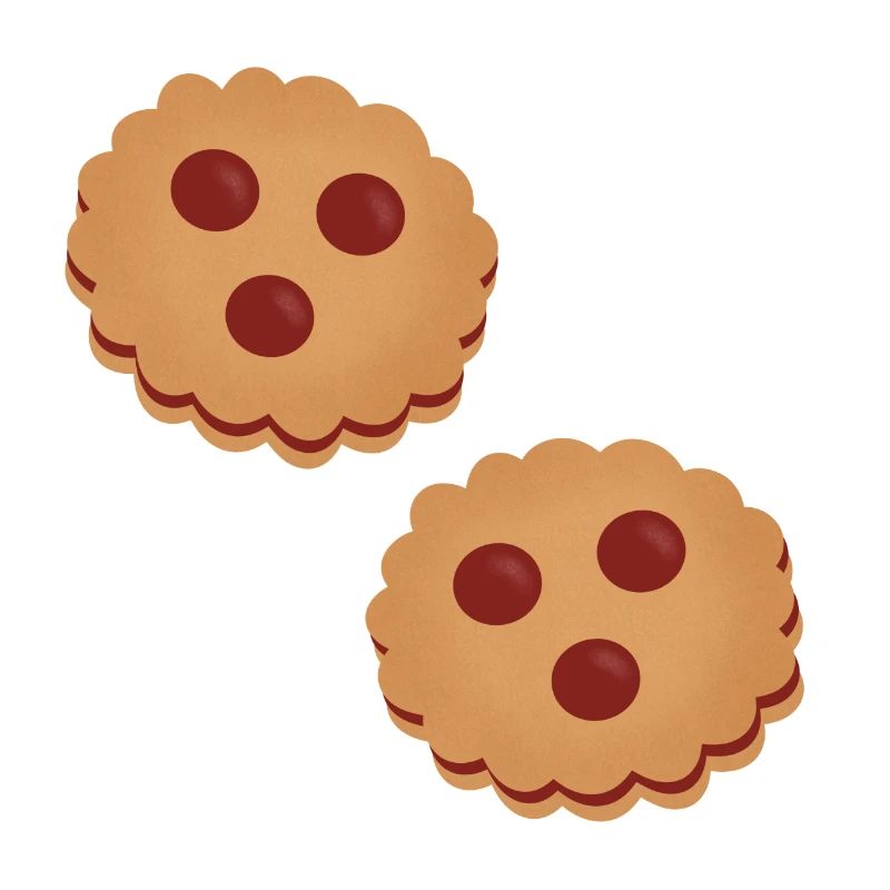 Biscuits fourrés à la confiture de Spitzbuben