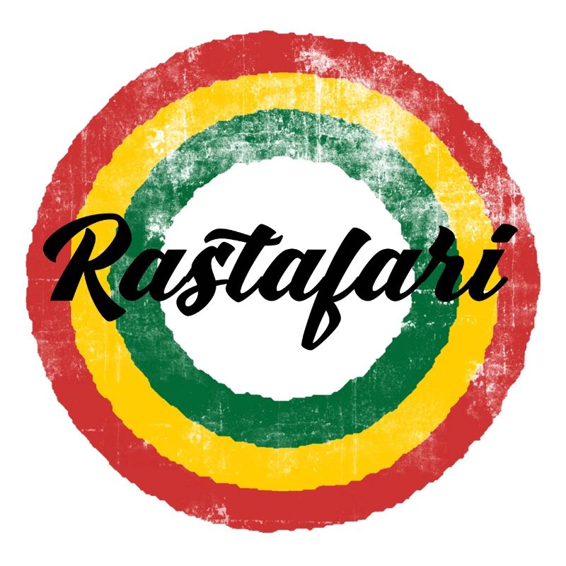 Conception de la roue chromatique rastafari