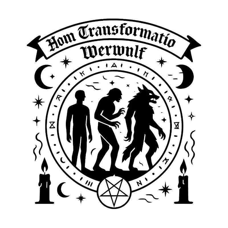 Mensch Werwolf Transformation