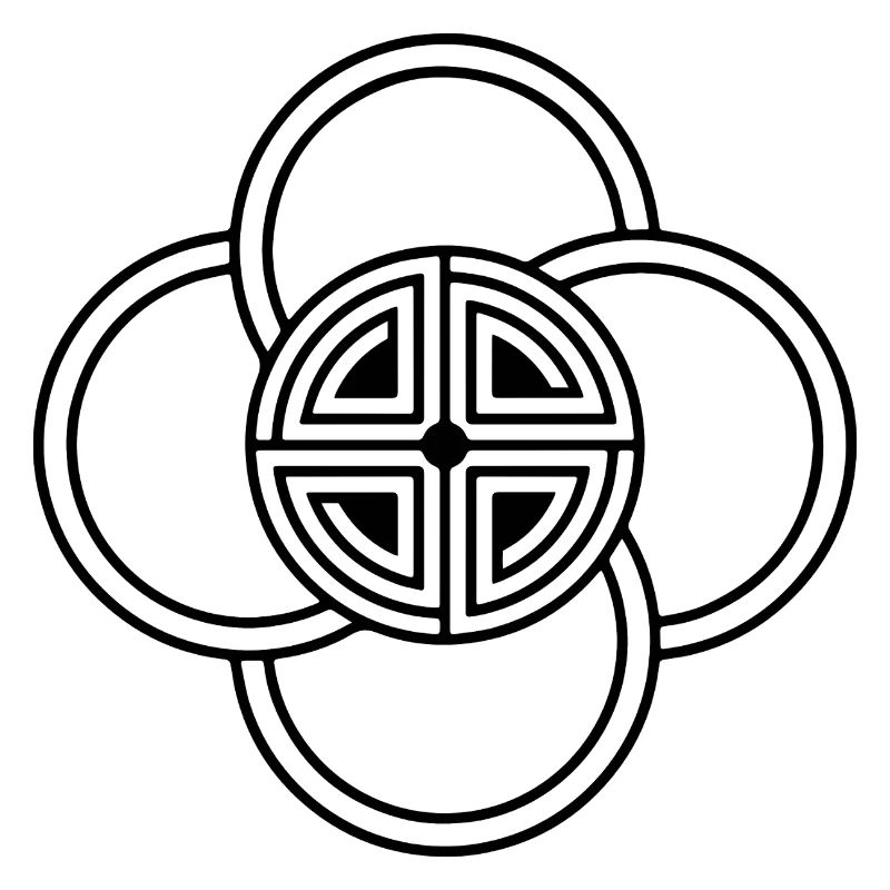 Conception de noeud d’harmonie sacrée