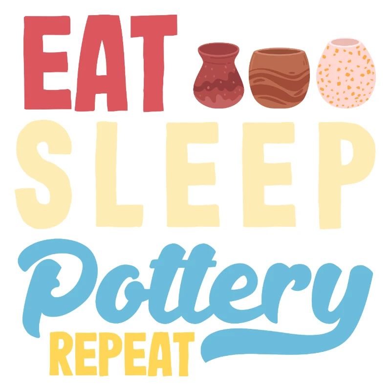 Manger Dormir Poterie Répéter