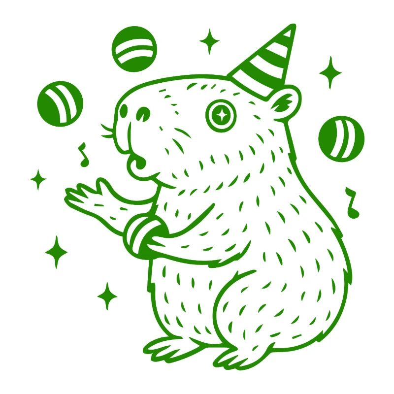 Party Capybara – Juggling Fun