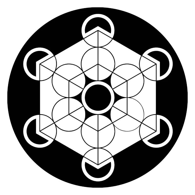 Crop circle cube de Metatron