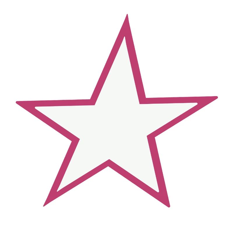 Glowing star motif