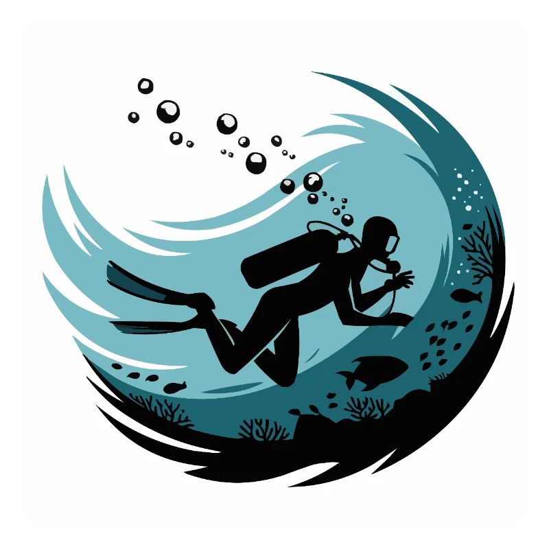 Deep Dives Underwater Motivation