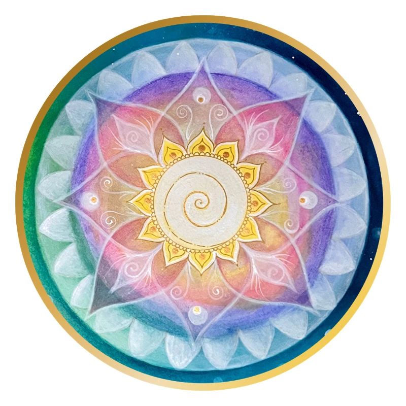 Conception harmonieuse de la méditation mandala
