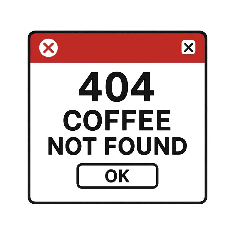 404 coffee not found