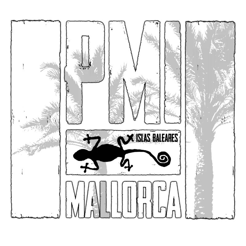 Majorque Logo du palmier PMI