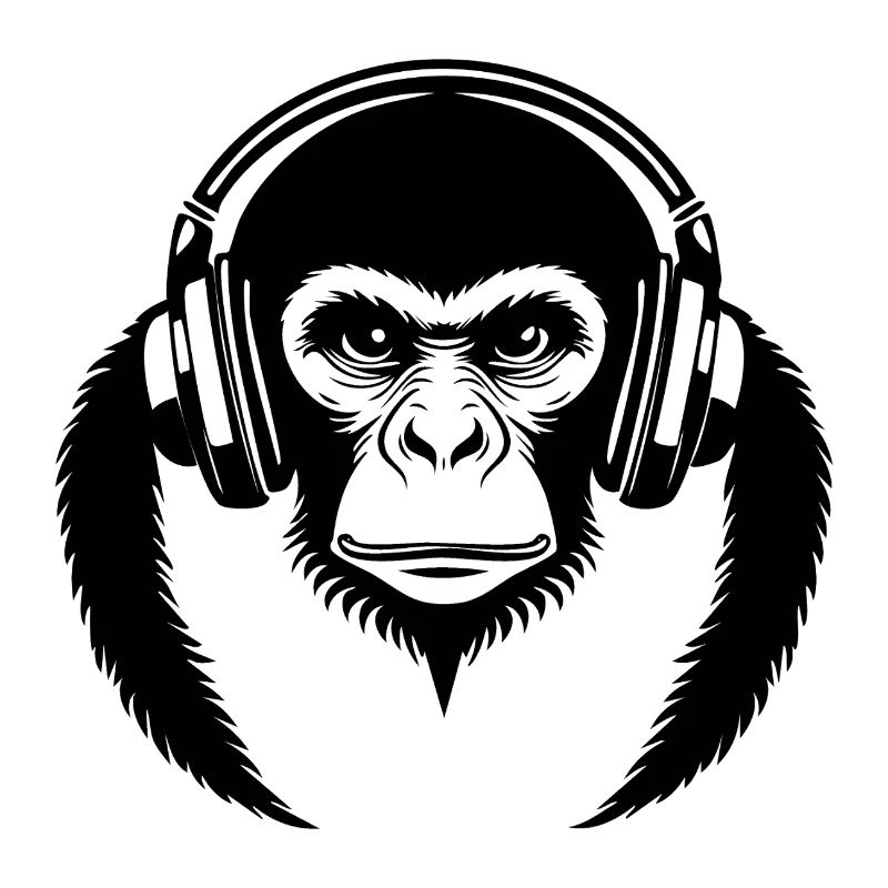 Motion Monkey Head Dynamic Line Edition Chemise