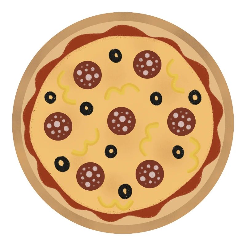 Pizza au pepperoni