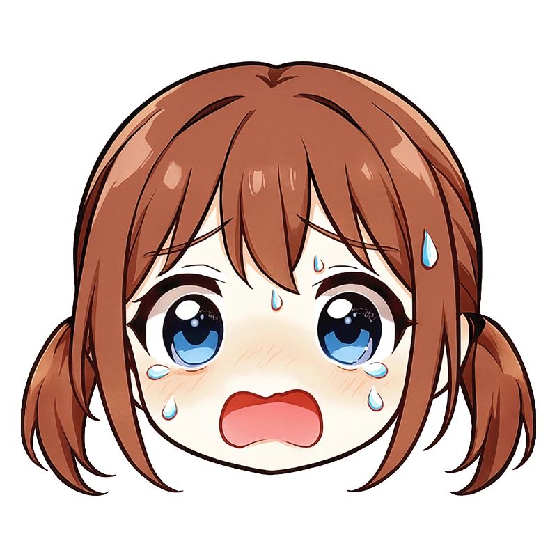 Weeping Manga Face
