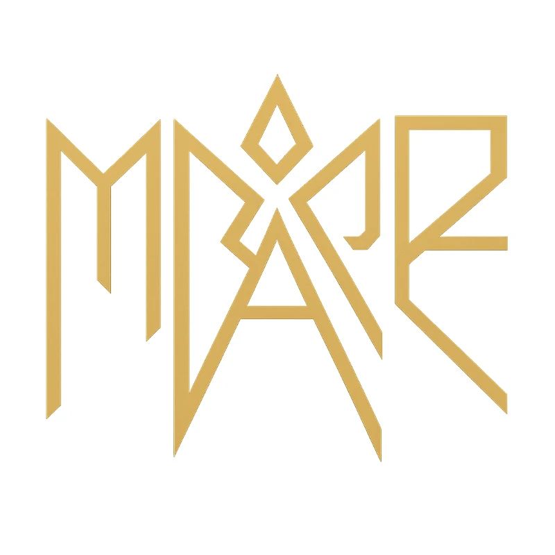 Mare Gold Glyph Logo