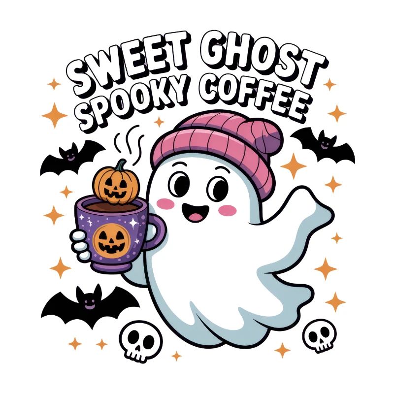 Fantôme Doux Café Halloween