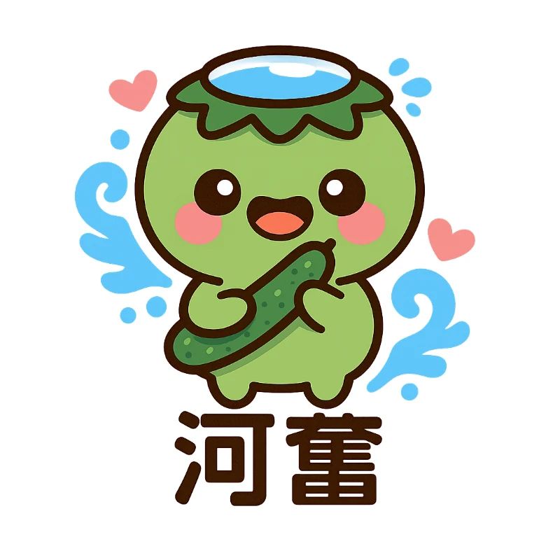 Petite créature marine avec concombre