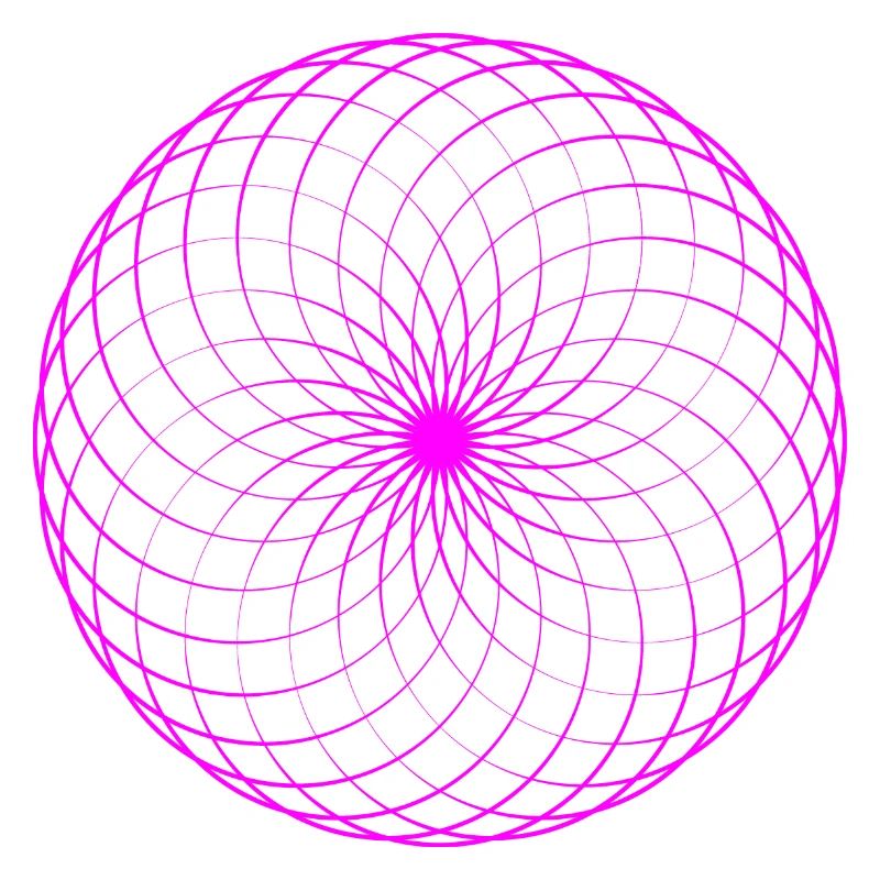 Neon spiral net torus
