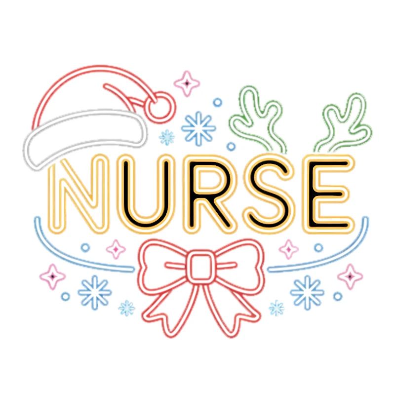 Joyeuse Infirmière de Noël