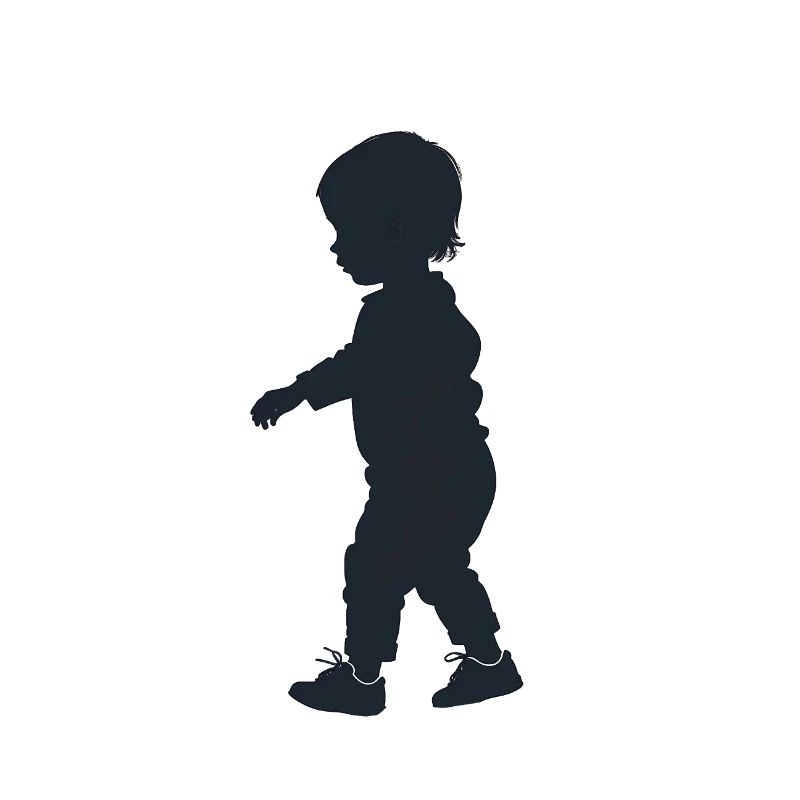 Bébé - Logo Cool Silhouette