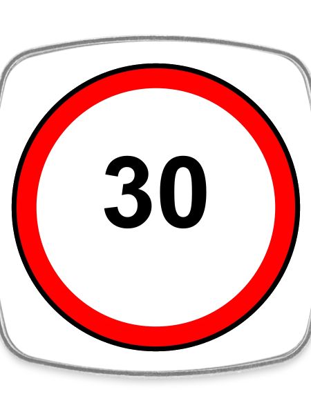 Tempo 30 Sign Pattern