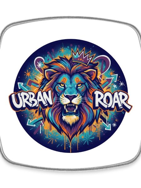 Urban Lion Graffiti Circle