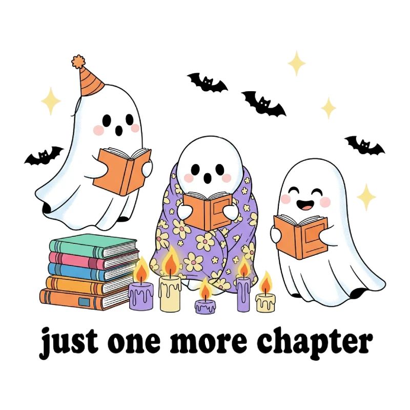 Bookish Ghosts by Candlelight